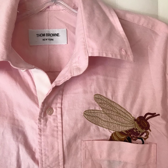 Thom Browne Other - Thom Browne Shirt Embroidered M L 2 Limited